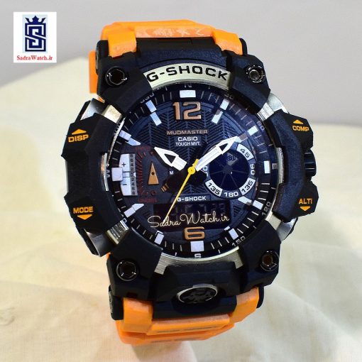 CASIO G- SHOCK HSD-008 جدید دوزمانه رنگ نارنجی - Image 4