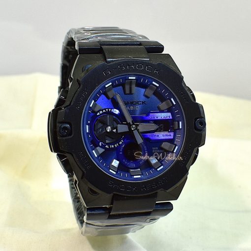 کاسیو جی شاک CASIO G-SHOCK GST-B400 هیدرولیک دیجیتال صفحه سرمه ای (کابنی) - Image 4
