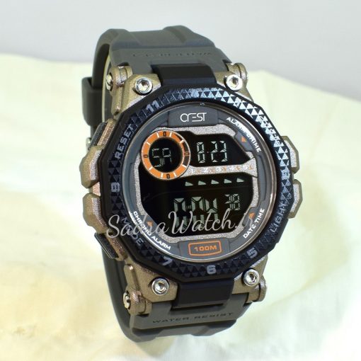 CREST WATCH REF:CR-9506-1 کرست دیجیتالی جدید 2 تایمه ** ضدآب استخری ** فول امکانات - Image 2