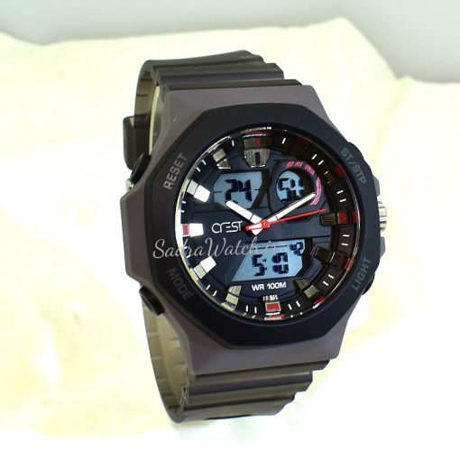 CREST WATCH REF:CR-9508-3 کرست دیجیتالی جدید 3 زمانه ** ضدآب استخری ** فول امکانات - Image 2