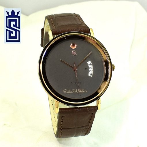 DeLAWRENCE GBX-1088DG DL دلاورنس جدید مردانه ژاپن رنگ طلایی و قهوه ای - Image 2