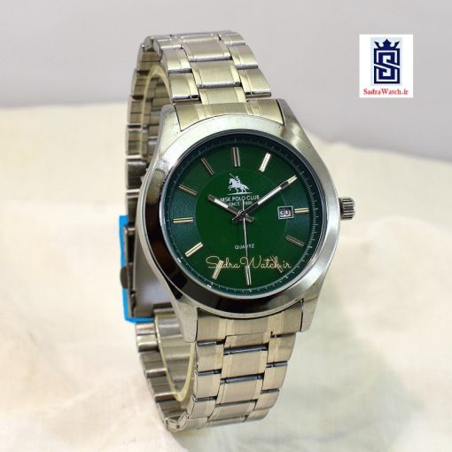 POLO CLUB MSK 8050M پلو موتور ژاپن دارای تقویم روزشمار صفحه با رنگ زیبای سبز - Image 2