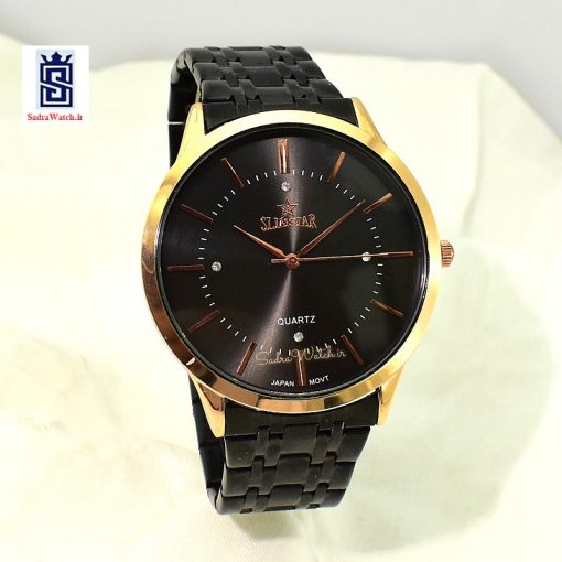 SLIMSTAR QJ983G اسلیم استار ساخت ژاپن بند و صفحه مشکی - Image 2