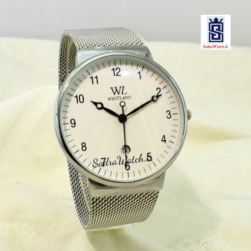 WL - WESTLAND NO:5745G  وست لند برند ایتالیا ساخت ژاپن دارای تاریخ روزشمار صفحه سفید - Image 2
