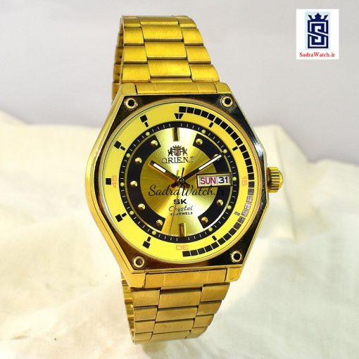 اورینت 2 تقویم ORIENT KY-F692 طرح جدید طلایی موتور ژاپن - Image 2