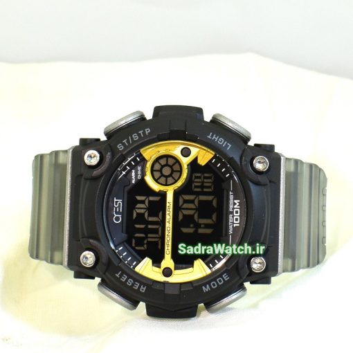 CREST WATCH REF:CR-9501-1 کرست دیجیتالی جدید 2 تایمه ** ضدآب استخری ** فول امکانات - Image 5