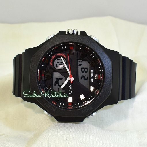 CREST WATCH REF:CR-9508-1 کرست دیجیتالی جدید 3 زمانه ** ضدآب استخری ** فول امکانات - Image 3
