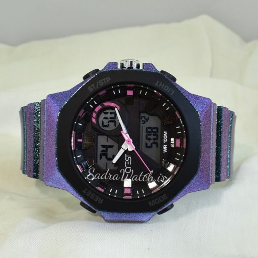 CREST WATCH REF:CR-9508-2 کرست دیجیتالی جدید 3 زمانه ** ضدآب استخری ** فول امکانات - Image 3