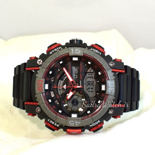 CREST WATCH REF:CR-9509-1 کرست دیجیتالی جدید 2 زمانه ** ضدآب استخری ** فول امکانات - Image 3