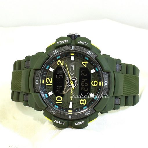CREST WATCH REF:CR-9510-2 کرست دیجیتالی جدید 3 زمانه ** ضدآب استخری ** فول امکانات - Image 3