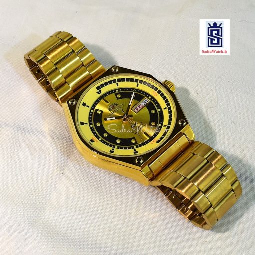 اورینت 2 تقویم ORIENT KY-F692 طرح جدید طلایی موتور ژاپن - Image 5