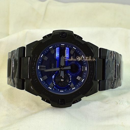کاسیو جی شاک CASIO G-SHOCK GST-B400 هیدرولیک دیجیتال صفحه سرمه ای (کابنی) - Image 6
