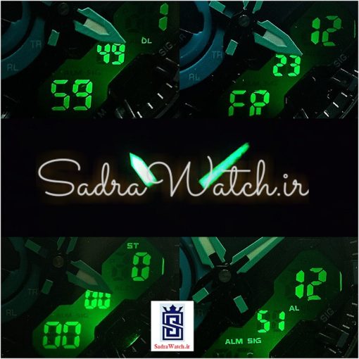 CASIO G-SHOCK GA – 2200 کاسیو جی شاک هیدرولیک دیجیتال بدون کوگ رنگ طوسی روشن - Image 6
