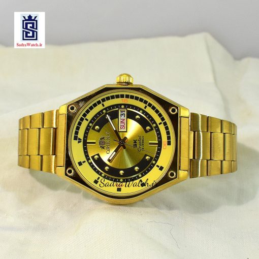 اورینت 2 تقویم ORIENT KY-F692 طرح جدید طلایی موتور ژاپن - Image 6