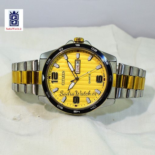 سیتیزن CITIZEN HSB-7007 دو تقویم موتور ژاپن - Image 6