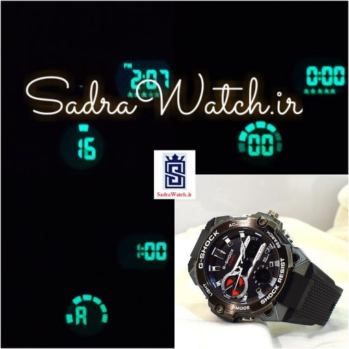 CASIO G- SHOCK HS1016 جدید دوزمانه رنگ مشکی - Image 6
