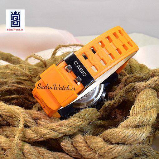 CASIO G- SHOCK HSD-008 جدید دوزمانه رنگ نارنجی - Image 7