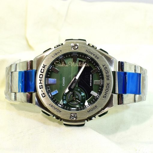 کاسیو جی شاک CASIO G-SHOCK GST-B500 هیدرولیک دیجیتال صفحه سبز - Image 7
