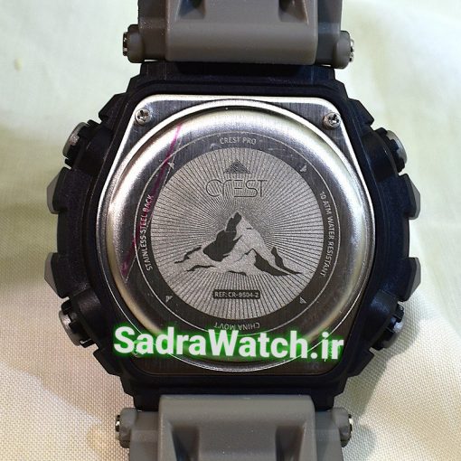 CREST WATCH REF:CR-9504-2 کرست دیجیتالی جدید 2 تایمه ** ضدآب استخری ** فول امکانات - Image 7