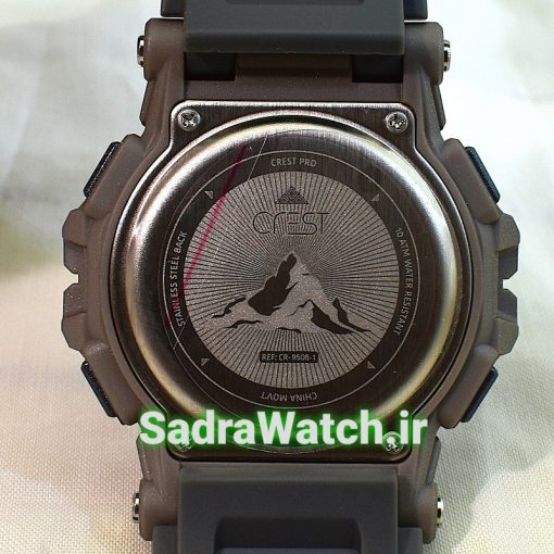 CREST WATCH REF:CR-9506-1 کرست دیجیتالی جدید 2 تایمه ** ضدآب استخری ** فول امکانات - Image 7