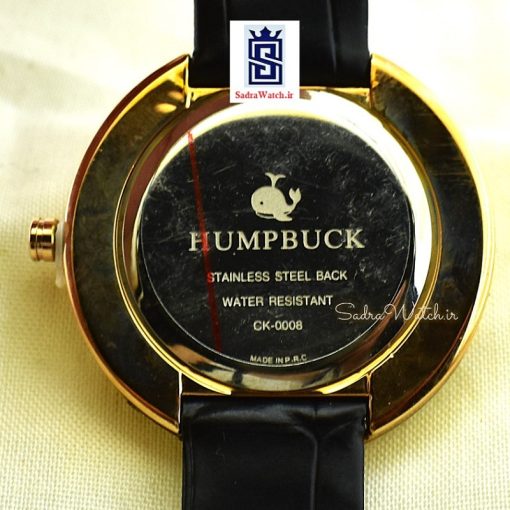 HUMPBUCK CK-0008 هومپ بوک جدید زنانه موتور ژاپن تمام نگین حلقه نگین دار دور شیشه گردان رنگ بند مشکی - Image 7