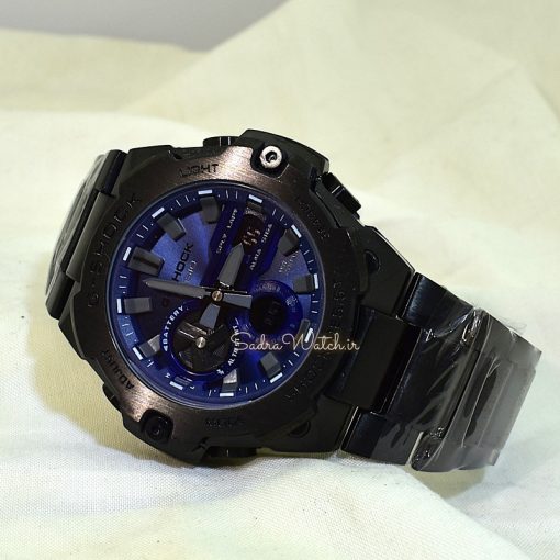 کاسیو جی شاک CASIO G-SHOCK GST-B400 هیدرولیک دیجیتال صفحه سرمه ای (کابنی) - Image 8