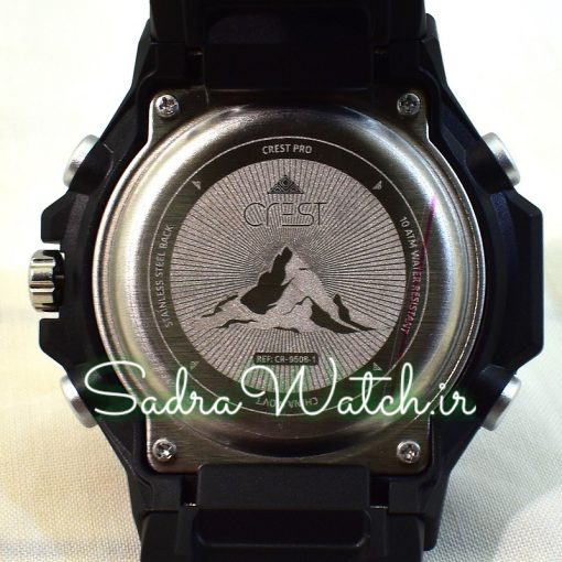 CREST WATCH REF:CR-9508-1 کرست دیجیتالی جدید 3 زمانه ** ضدآب استخری ** فول امکانات - Image 8