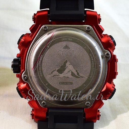 CREST WATCH REF:CR-9509-1 کرست دیجیتالی جدید 2 زمانه ** ضدآب استخری ** فول امکانات - Image 8