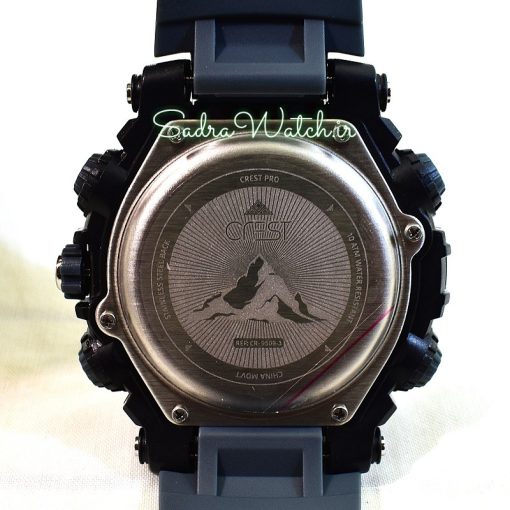 CREST WATCH REF:CR-9509-3 کرست دیجیتالی جدید 2 زمانه ** ضدآب استخری ** فول امکانات - Image 8