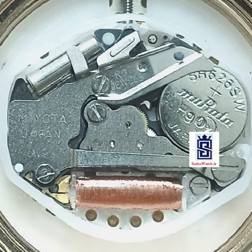 HUMPBUCK CK-0008 هومپ بوک جدید زنانه موتور ژاپن تمام نگین حلقه نگین دار دور شیشه گردان رنگ بند مشکی - Image 8
