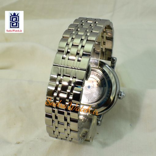 VACHERON CONSTANTIN GENEVE 22K واچرون کنستانتین اتوماتیک مکانیکی (کوکی حرکتی) اسگلتون قلب باز رنگ نقره ای - Image 8