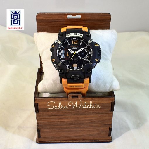 CASIO G- SHOCK HSD-008 جدید دوزمانه رنگ نارنجی - Image 9