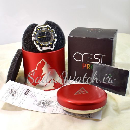 CREST WATCH REF:CR-9503-2 کرست دیجیتالی جدید 2 تایمه ** ضدآب استخری ** فول امکانات - Image 9