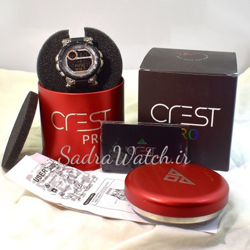 CREST WATCH REF:CR-9506-1 کرست دیجیتالی جدید 2 تایمه ** ضدآب استخری ** فول امکانات - Image 9