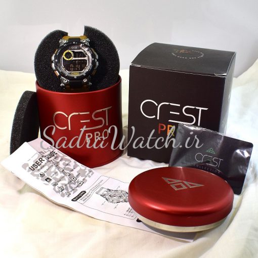 CREST WATCH REF:CR-9506-2 کرست دیجیتالی جدید 2 تایمه ** ضدآب استخری ** فول امکانات - Image 9