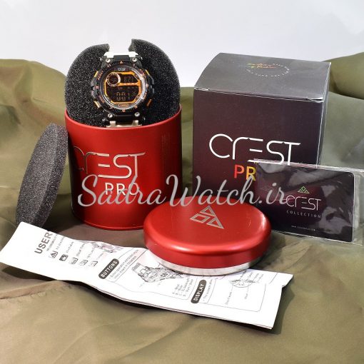 CREST WATCH REF:CR-9506-4 کرست دیجیتالی جدید 2 تایمه ** ضدآب استخری ** فول امکانات - Image 9