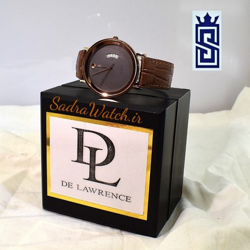 DeLAWRENCE GBX-1088DG DL دلاورنس جدید مردانه ژاپن رنگ طلایی و قهوه ای - Image 9