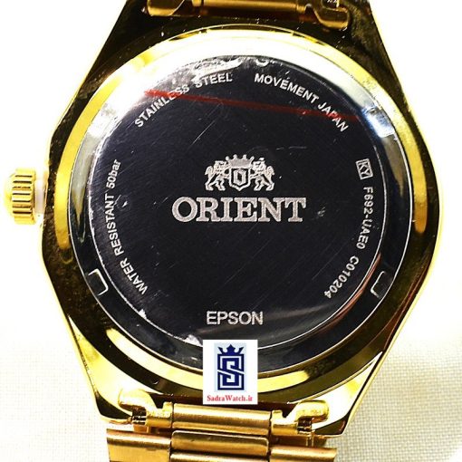 اورینت 2 تقویم ORIENT KY-F692 طرح جدید طلایی موتور ژاپن - Image 9