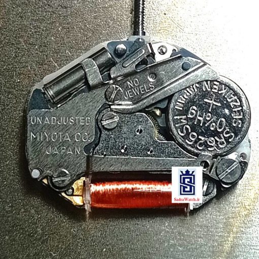 سیتیزن CITIZEN MF-1382 کلاسیک مهندسی موتور ژاپن رنگ رزگلد صفحه نسکافه ای - Image 9