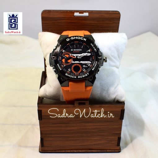 CASIO G- SHOCK HS1016 جدید دوزمانه رنگ نارنجی - Image 9