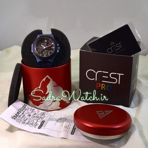 CREST WATCH REF:CR-9508-2 کرست دیجیتالی جدید 3 زمانه ** ضدآب استخری ** فول امکانات - Image 11