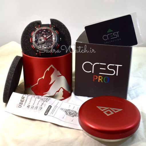 CREST WATCH REF:CR-9509-1 کرست دیجیتالی جدید 2 زمانه ** ضدآب استخری ** فول امکانات - Image 11