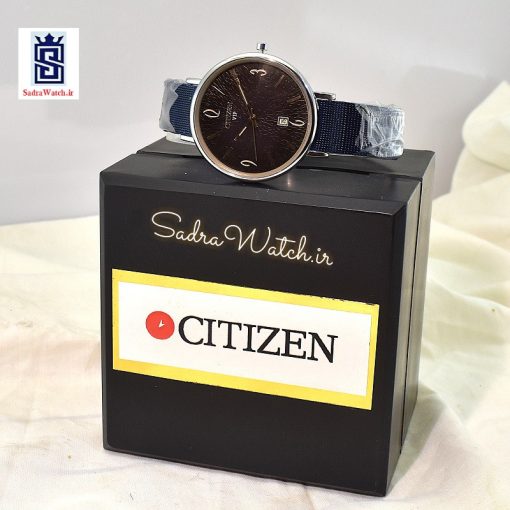 سیتیزن CITIZEN VIP 2210G دارای تقویم موتور ژاپن رنگ سرمه ای - Image 10