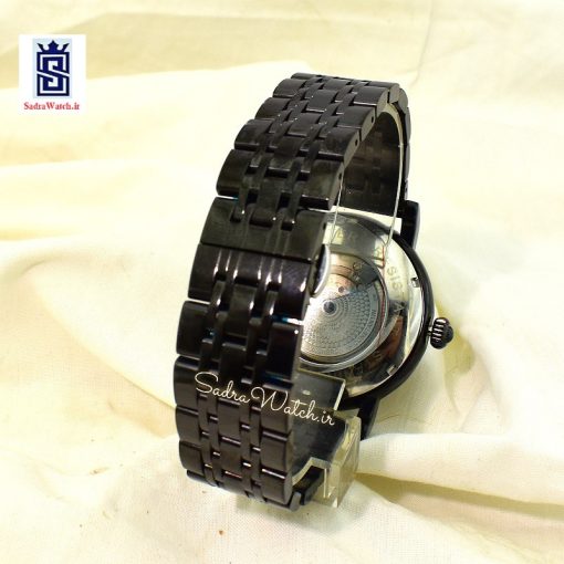 VACHERON CONSTANTIN GENEVE 22K واچرون کنستانتین اتوماتیک مکانیکی (کوکی حرکتی) اسگلتون قلب باز رنگ مشکی - Image 8
