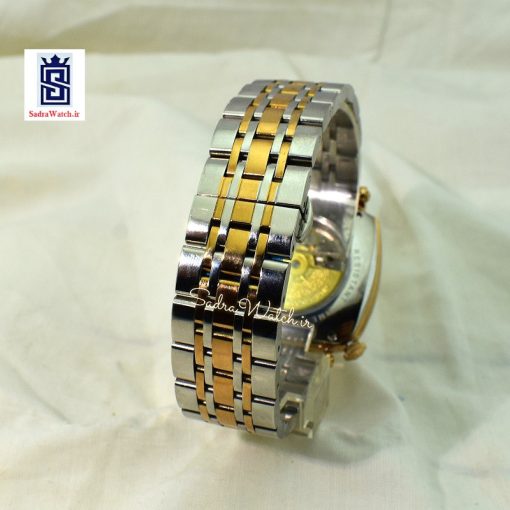 VACHERON CONSTANTIN GENEVE  واچرون کنستانتین اتوماتیک مکانیکی (کوکی حرکتی) اسگلتون قلب باز دو رنگ - Image 7