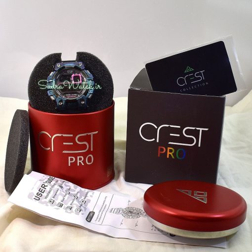 CREST WATCH REF:CR-9507-2 کرست دیجیتالی جدید 2 تایمه ** ضدآب استخری ** فول امکانات - Image 10