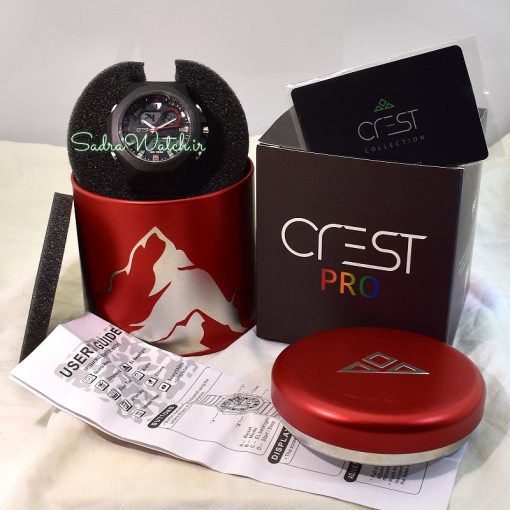 CREST WATCH REF:CR-9508-1 کرست دیجیتالی جدید 3 زمانه ** ضدآب استخری ** فول امکانات - Image 11