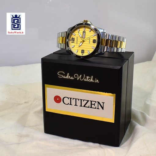 سیتیزن CITIZEN HSB-7007 دو تقویم موتور ژاپن - Image 11