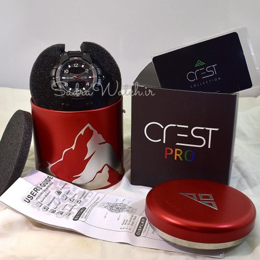 CREST WATCH REF:CR-9510-1 کرست دیجیتالی جدید 3 زمانه ** ضدآب استخری ** فول امکانات - Image 11