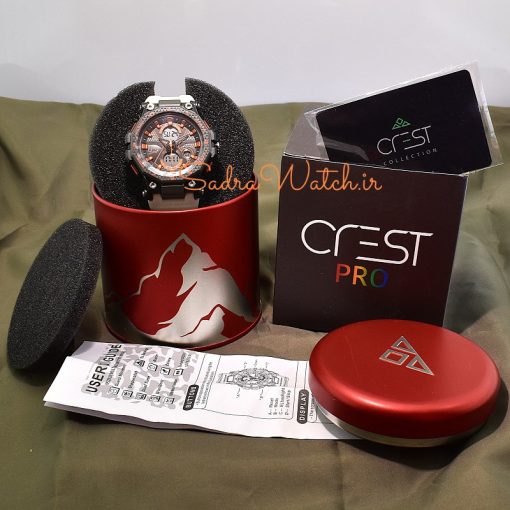 CREST WATCH REF:CR-9514-3 کرست دیجیتالی جدید 3 زمانه ** ضدآب استخری ** فول امکانات - Image 11